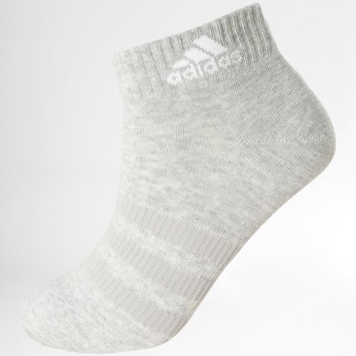 Lot De 6 Paires De Chaussettes IC1307 Noir Blanc Gris Chiné