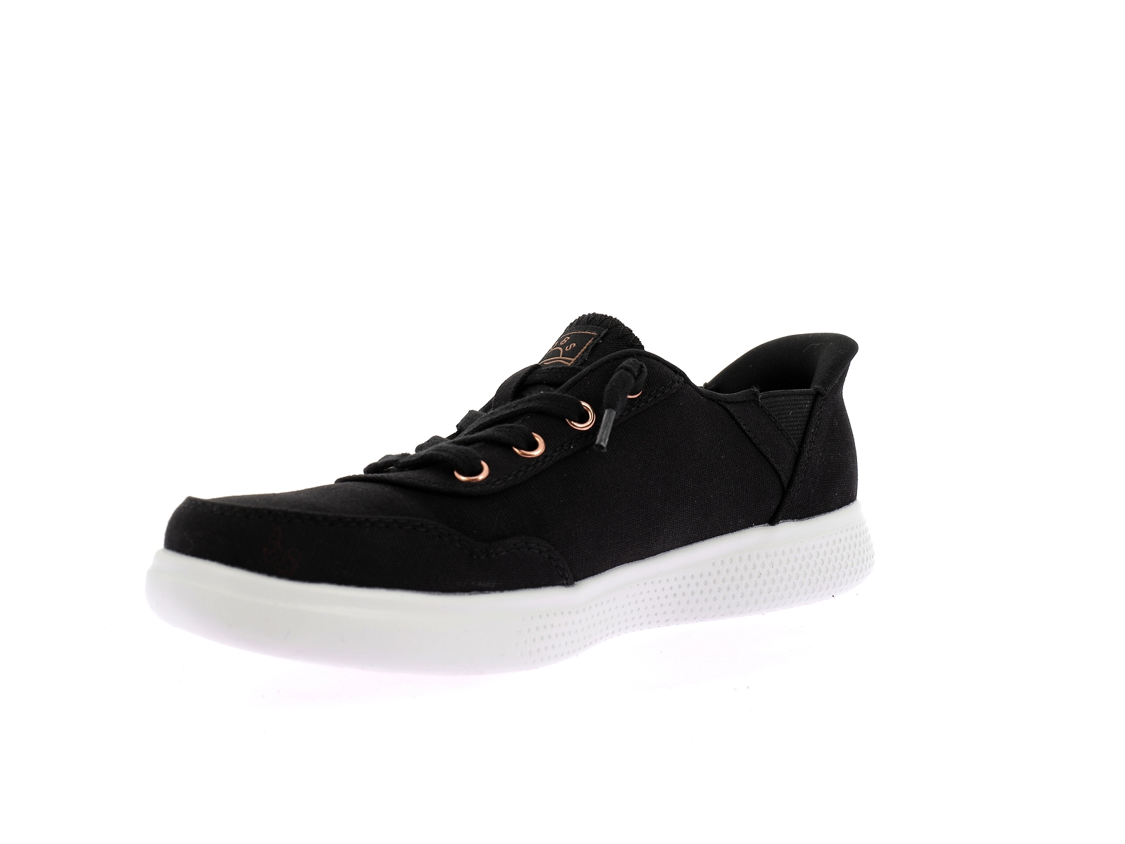 Skechers-BOBS SKIPPER KEEP IT SWEE Textile Noir Bronze