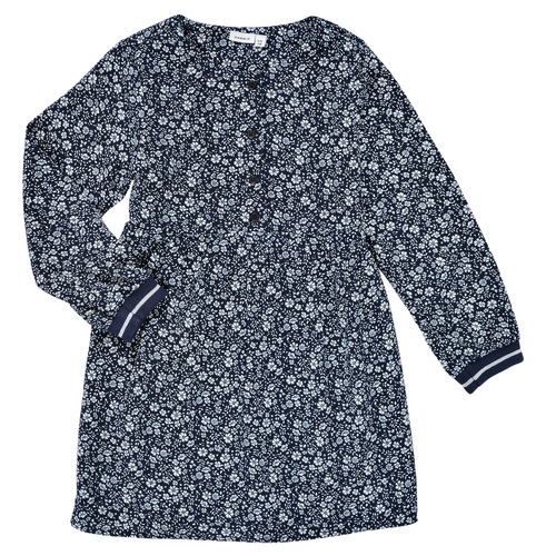 Name it - NKFKARINFRA LS DRESS - Marine