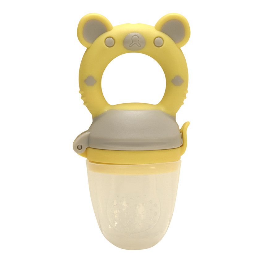 Grignoteur koala Gnamy 3.0 - Jaune/Gris - Ecru
