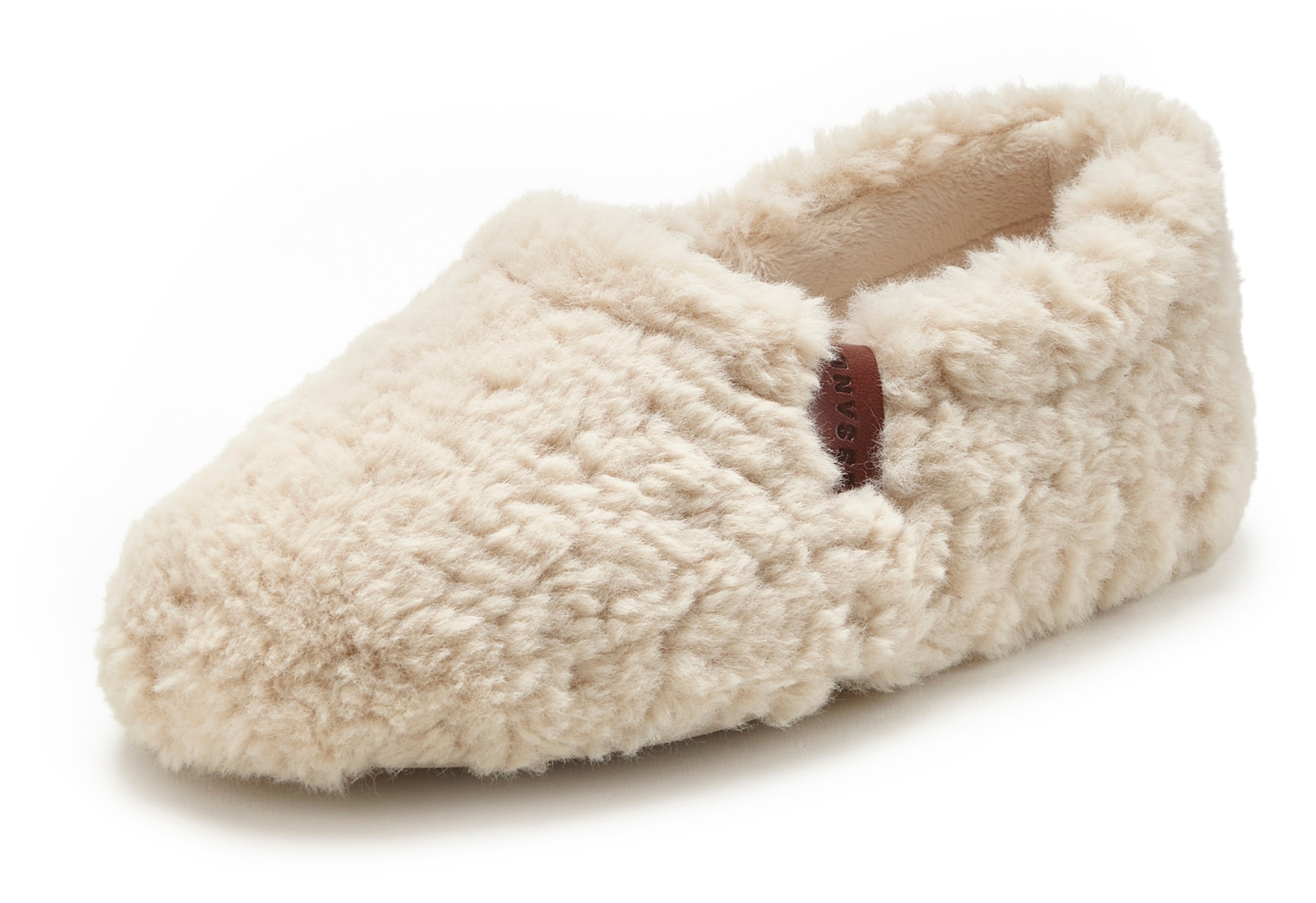 Elbsand Hausschuh »Pantolette, Pantoffel, Hüttenschuh«  mit kuscheligem Fellimitat