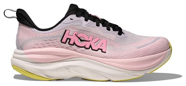 Chaussures Running Hoka Skyflow Rose/Gris Femme