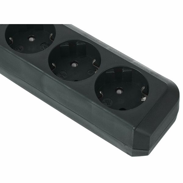 Brennenstuhl Eco-L 3 Way Split 1,5m BK