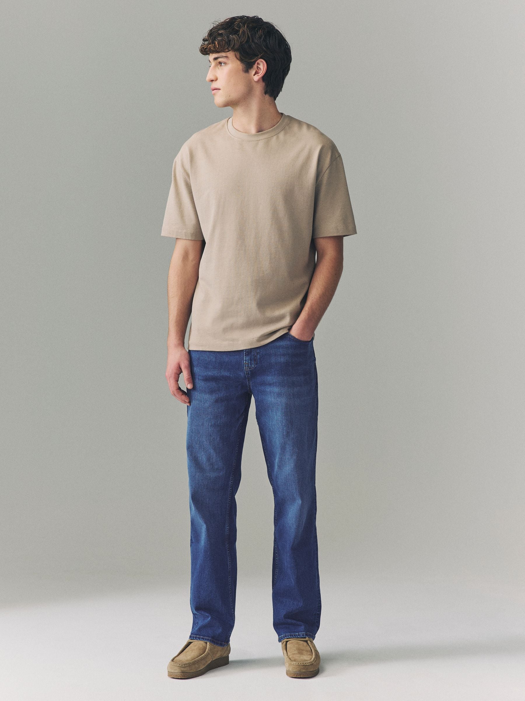 Blue Authentic - Rechte, klassieke jeans met stretch