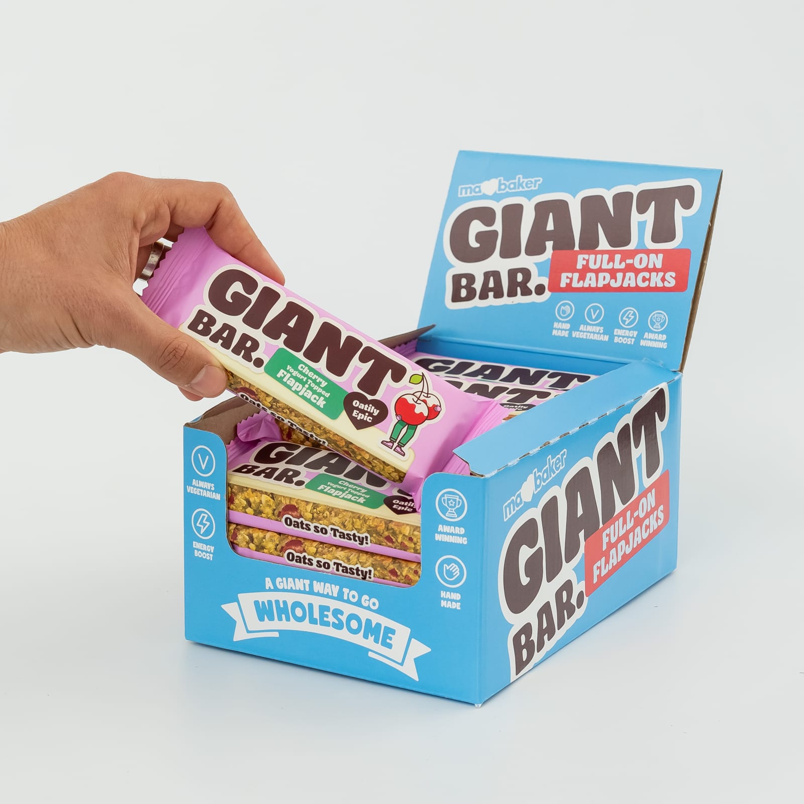Giant Flapjack Yoghurt Bar (20x100g)