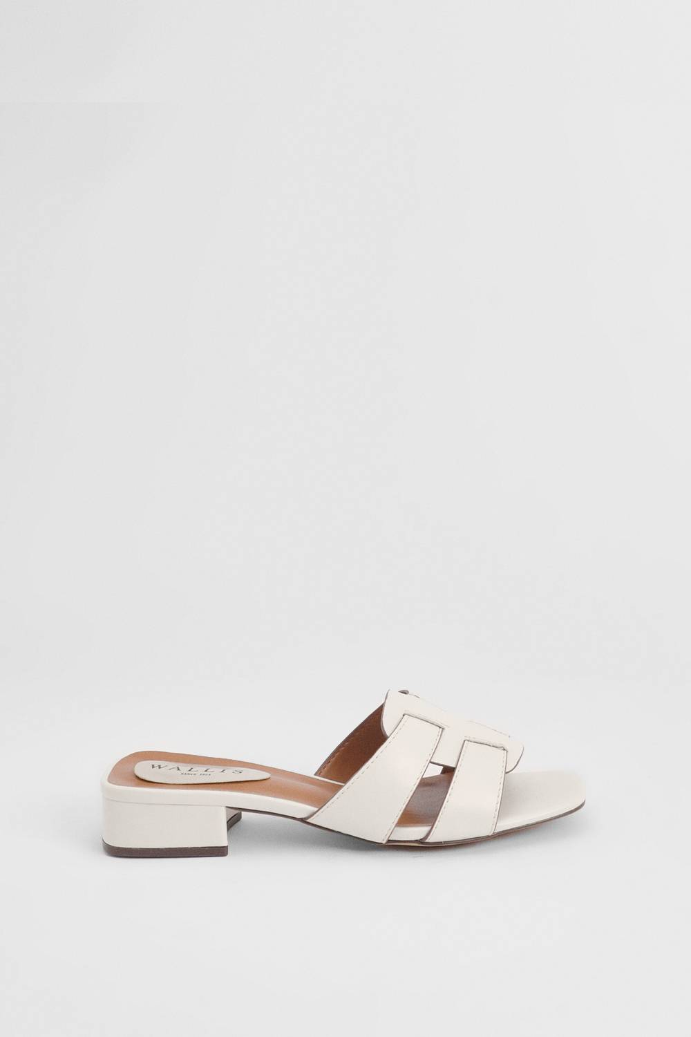 Wallis Mules Lyla En Synthétiquecuir Tressé À Petit Talon Bloc