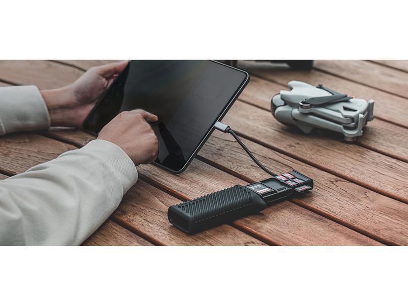 PGYTECH Card Reader Extern CreateMate Case High-speed Gehäuse für Hochgeschwindigkeits-Kartenleser