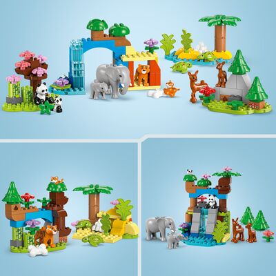 LEGO DUPLO Town 10446 3-i-1 Villdyrfamilier
