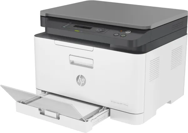 HP Color Laser MFP 178nw - Multifunktionsprinter - farve - laser - A4 (210 x 297 mm) (original) - A4/Letter (medie) - op til 18 spm (kopiering) - op til 18 spm (udskriver) - 150 ark - USB 2.0, LAN, Wi-Fi(n)
