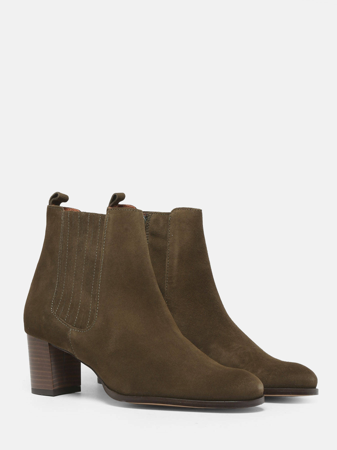 Boots  talon en cuir ARROBA