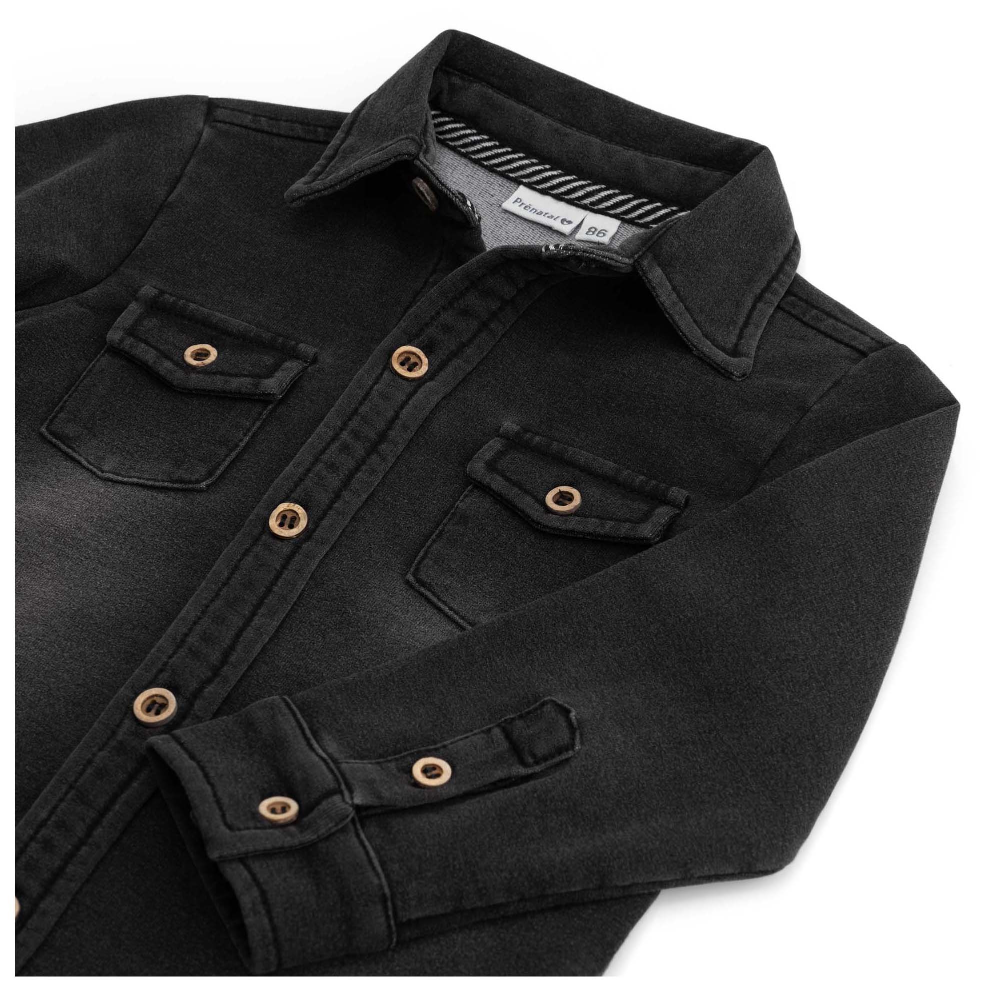 Prénatal baby blouse lange mouwen  zwart