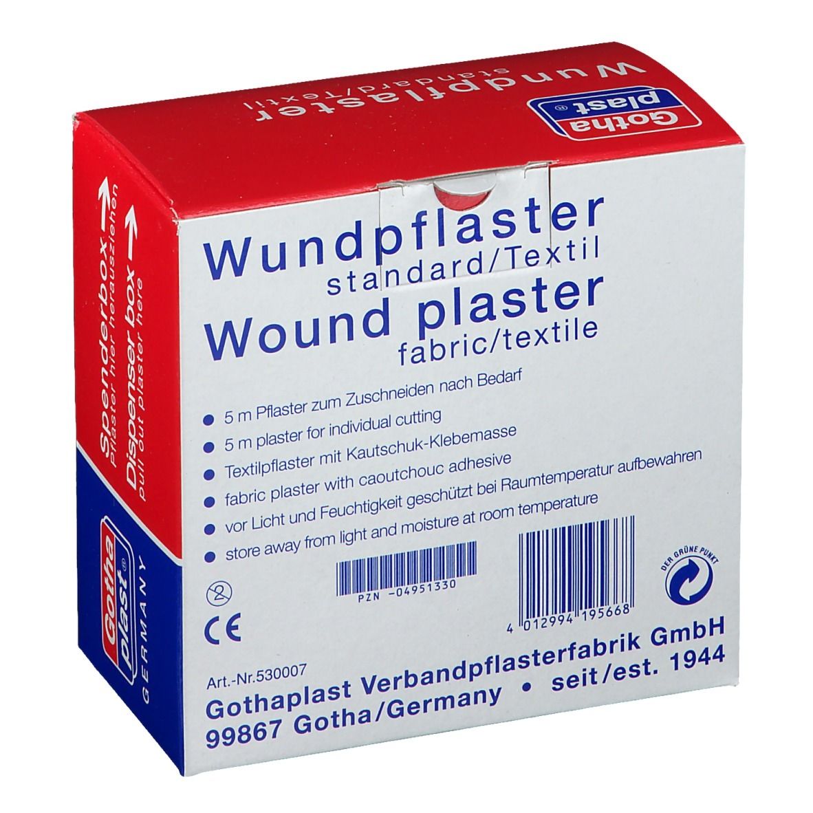 Gothaplast® Standard Pflaster 5 m x 6 cm