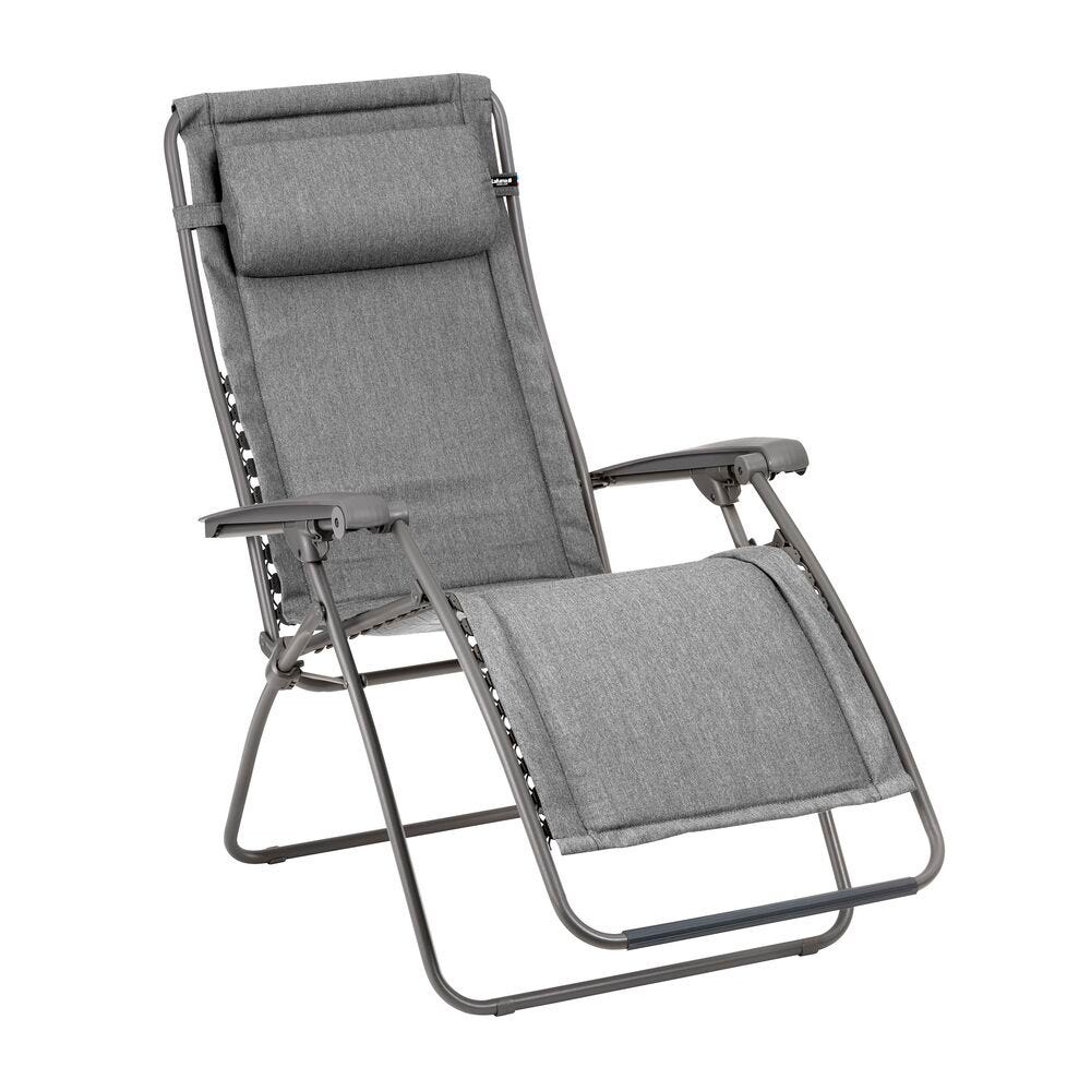Gepolsterte Zero-Gravity-Relaxliege RSX Clip LightComfort® Grau Ombre