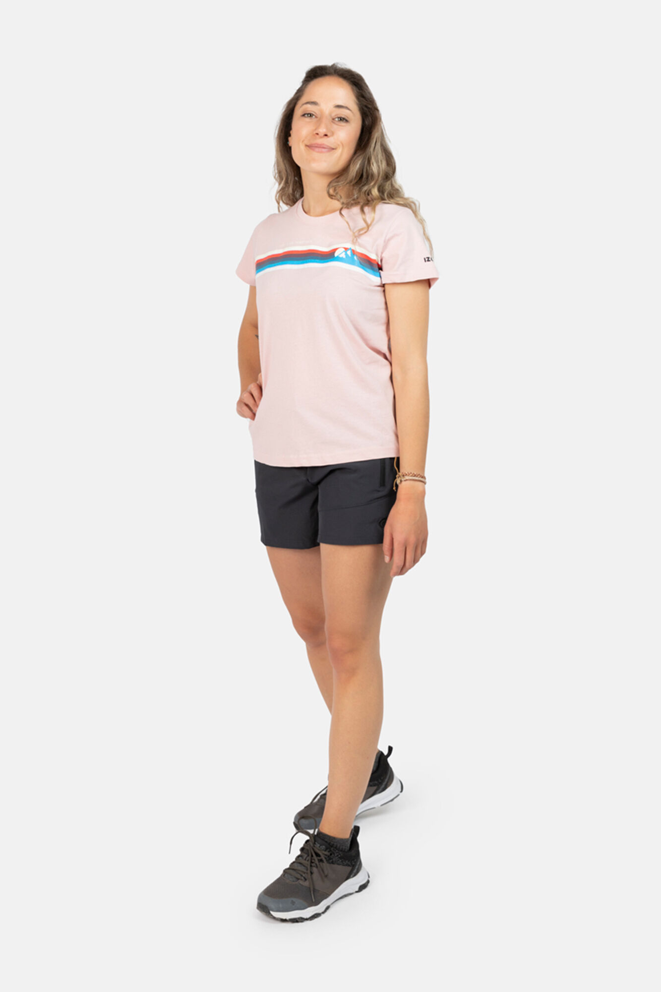 Camiseta de manga curta Abella em algodão