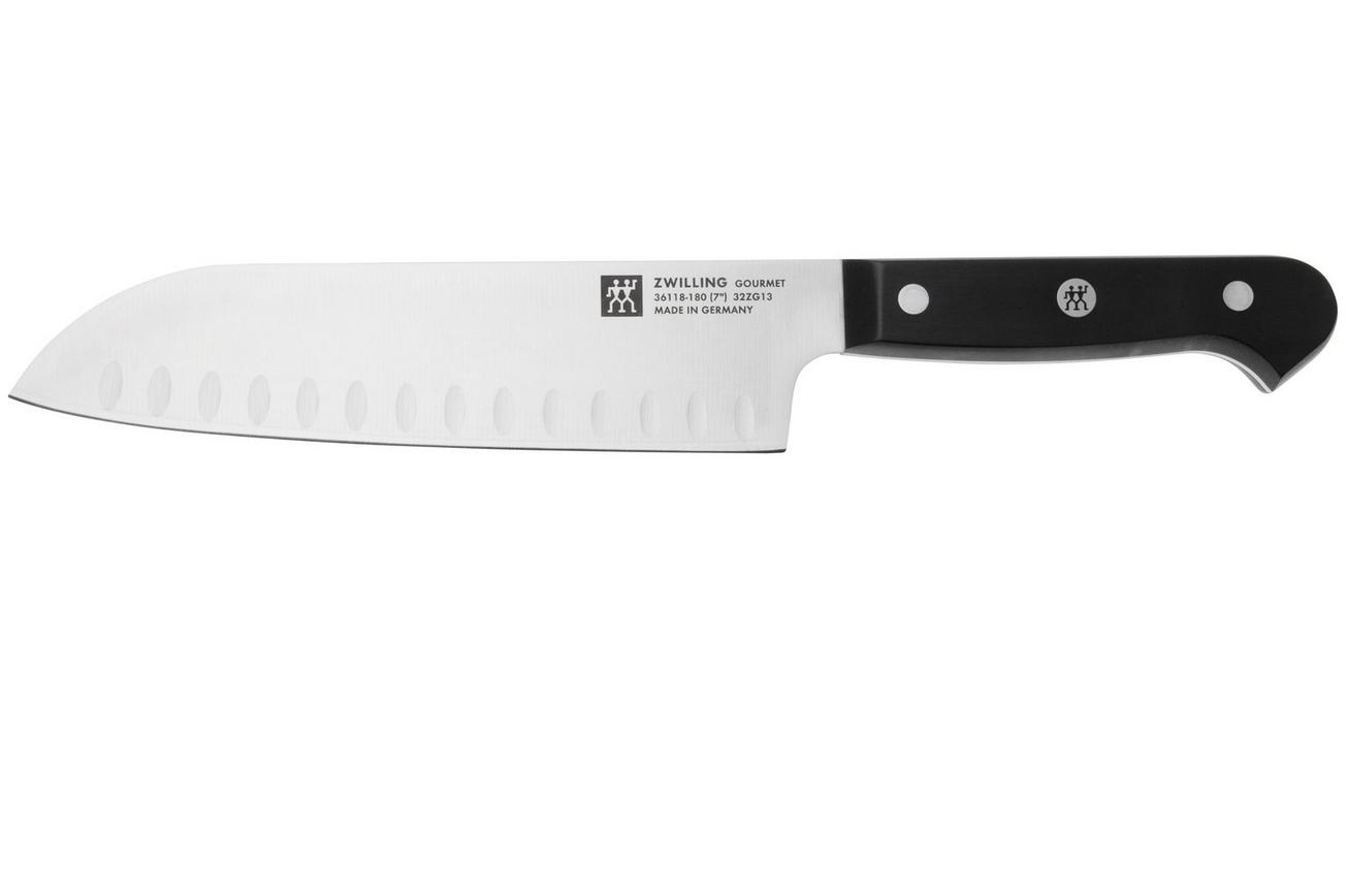 Zwilling Gourmet santoku met kuiltjes 18 cm, 36118-181-0