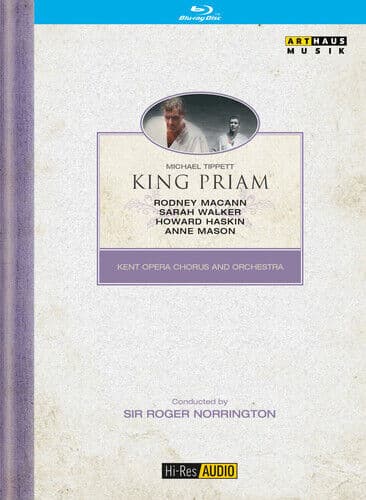 King Priam: Kent Opera (Norrington) DVD (2016) Roger Norrington Cert E Region 2