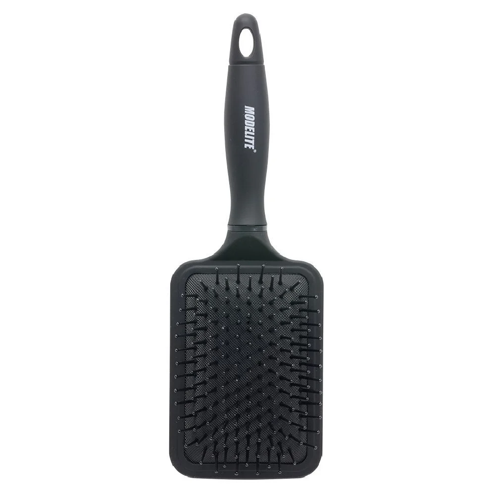 Brosse pneumatique large picots perlés pvc noir