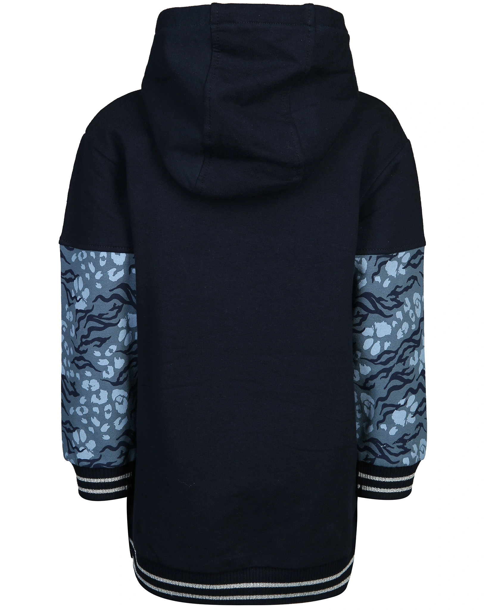 Kapuzen-Sweatkleid LOVE in marine