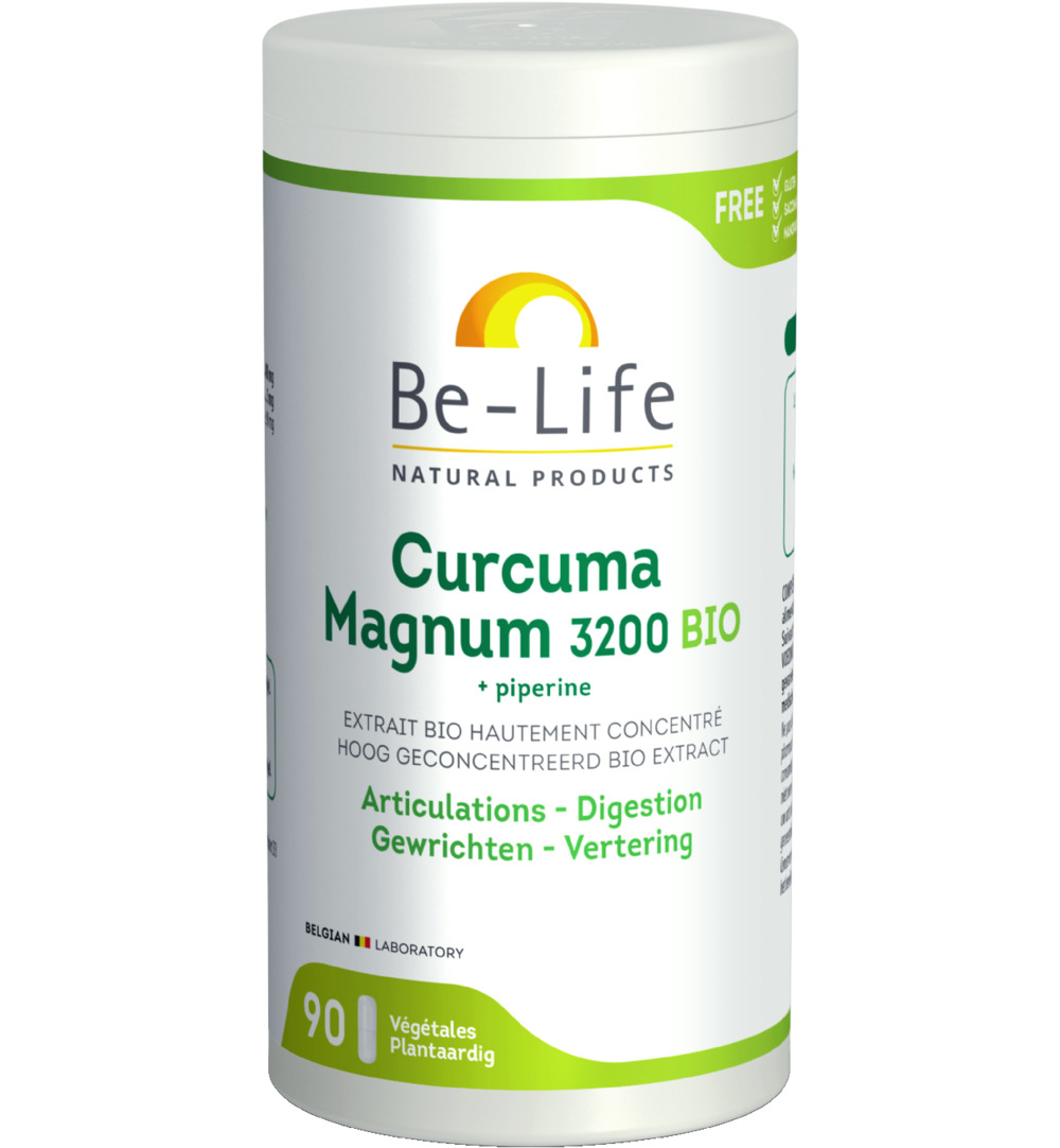 Be-Life Curcuma magnum 3200 + piperine bio (90 softgels)
