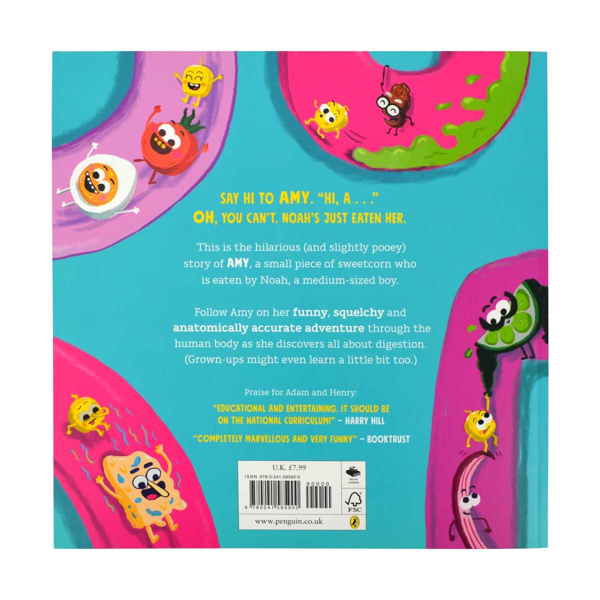 Amy Gets Eaten: The laugh-out-loud picture book from bestselling Adam Kay and Henry Paker (Paperback)