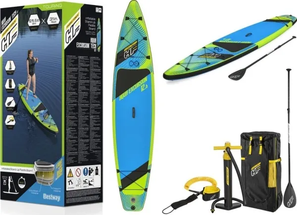Bestway 65373 / 23, Oppustelig båd, Blå, Grøn, 120 kg, 3810 mm, 14,4 kg, 790 mm