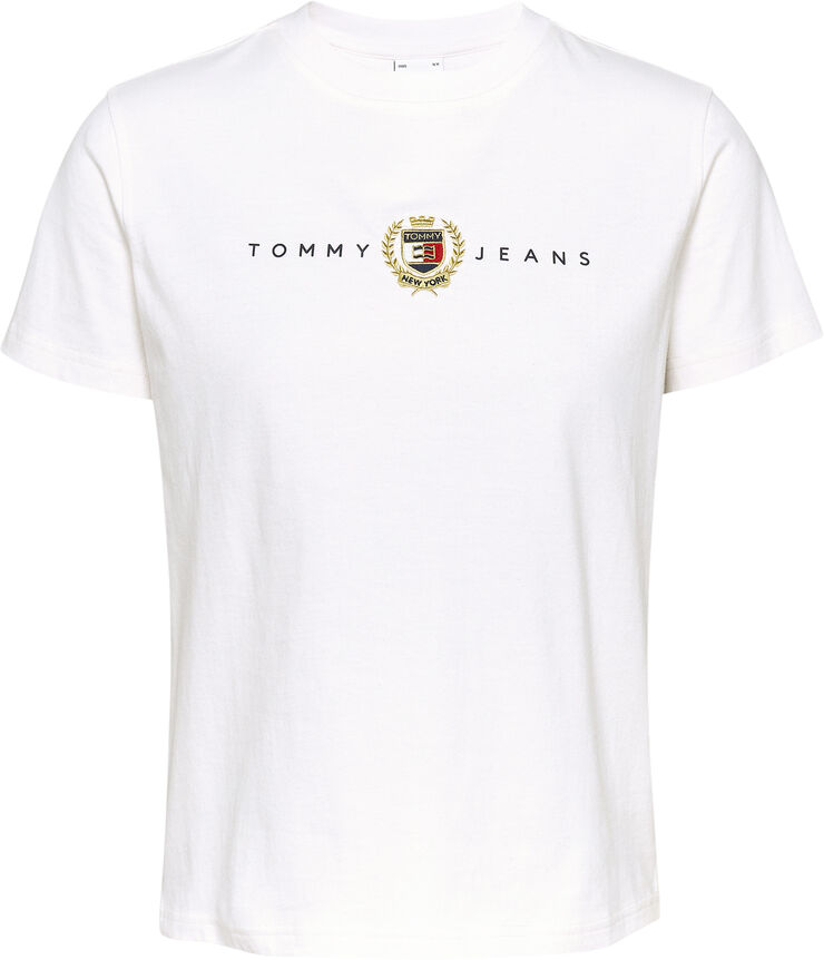 Tommy Hilfiger TJW REG CREST LINEAR TEE EXT Ancient white