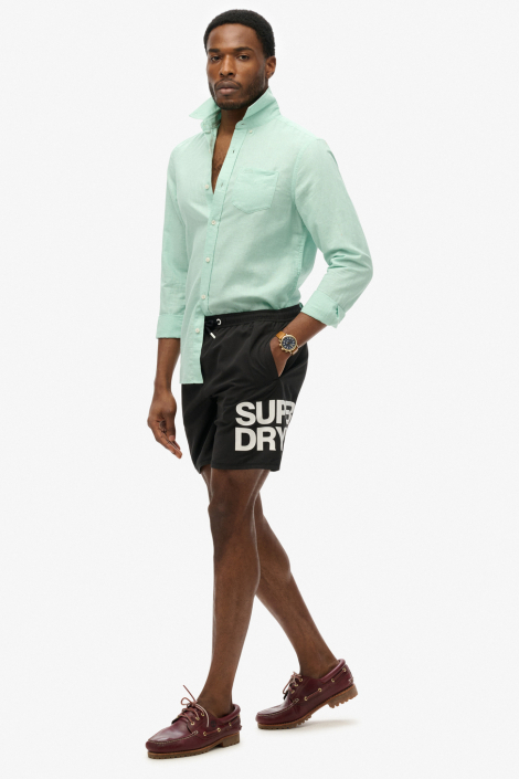 Superdry zwarte heren korte broek