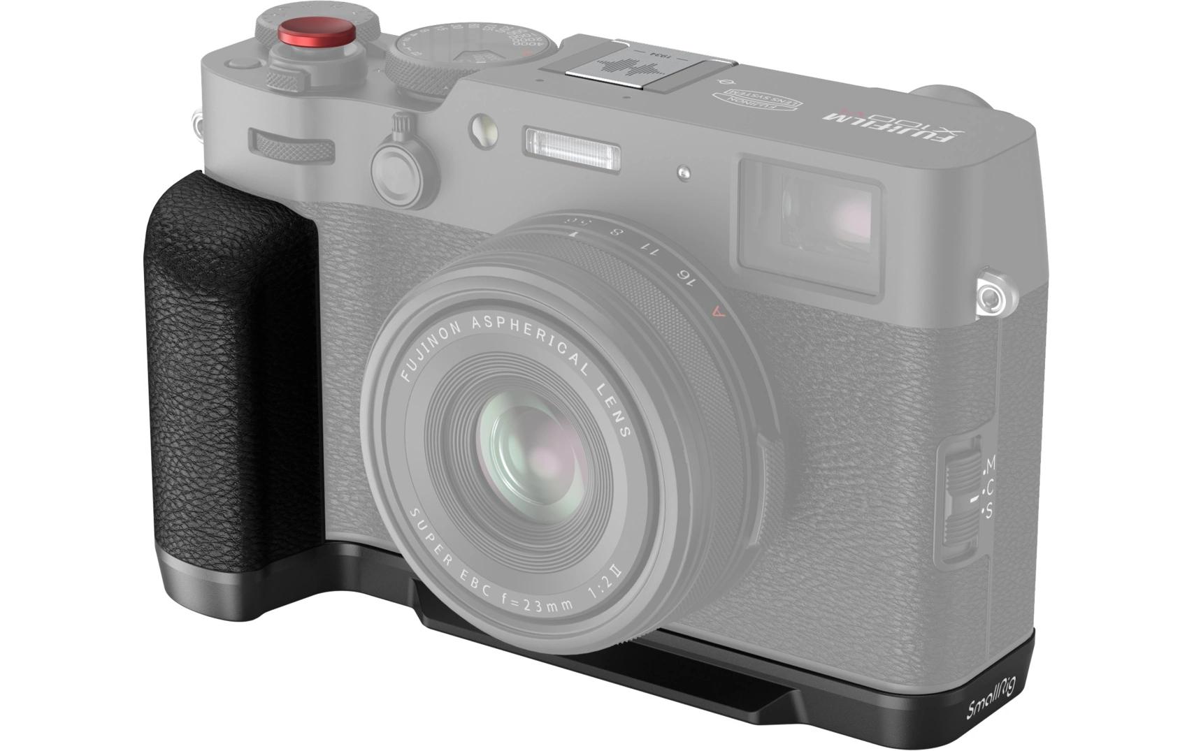 L-Winkel für FUJIFILM X100VI / X100V - SchwarzL-Halterung für Kamera Zubehör für FUJIFILM X100VI / X100V