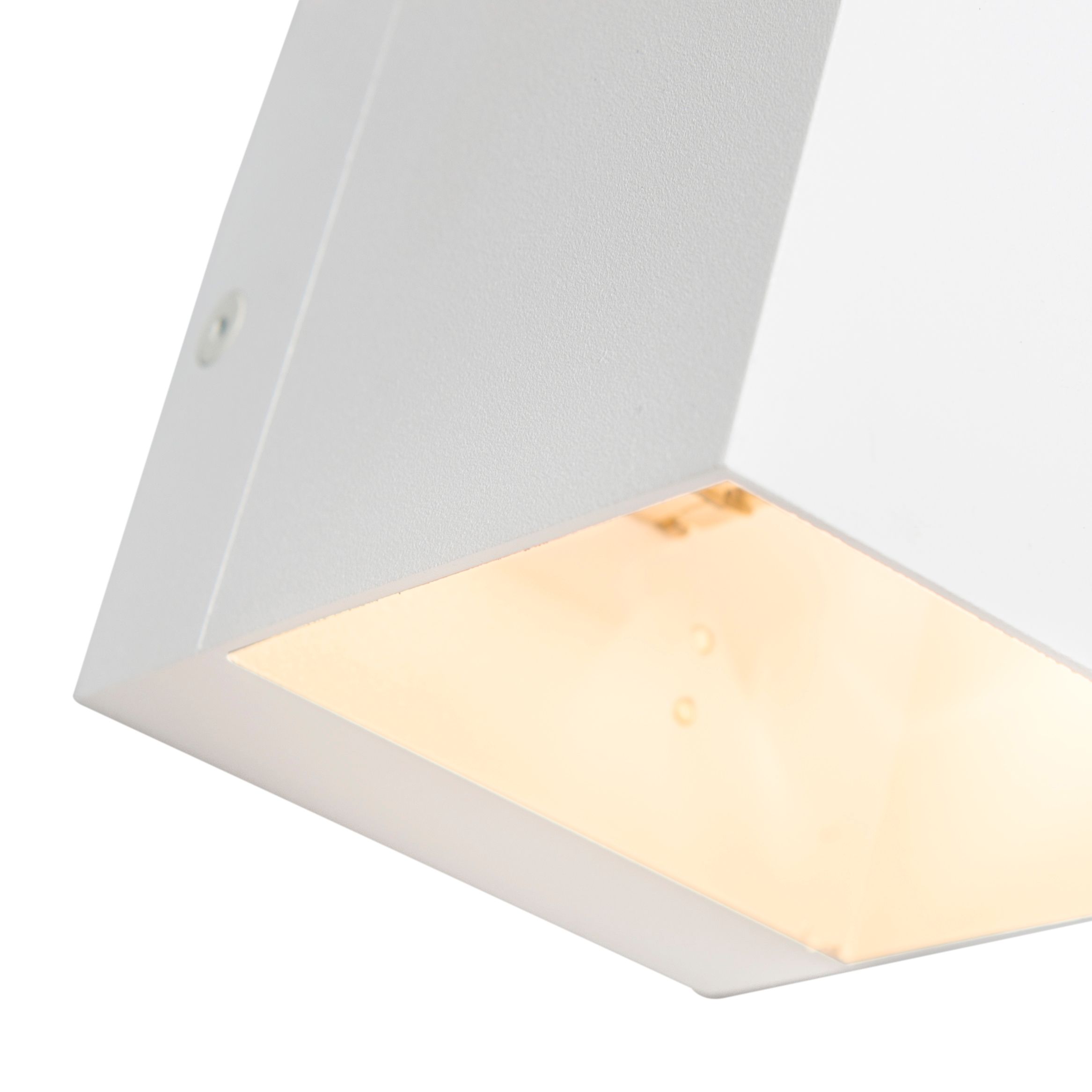 Moderne wandlamp wit met lichteffect - Transfer
