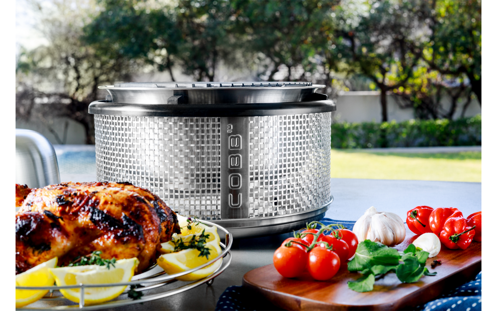 Cobb Air Deluxe Grill inkl. Griddle Grillplatte CO-418