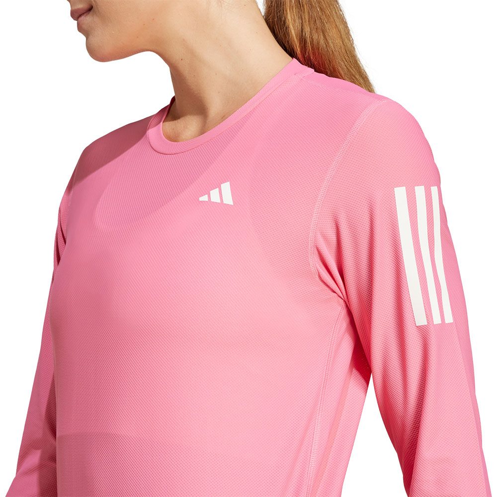 adidas Own the Run Longsleeve Damen pink fusion