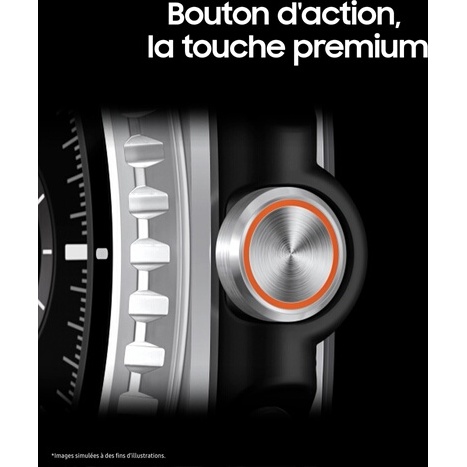 Montre connectée Samsung Galaxy Watch8 Classic 4G - Blanc