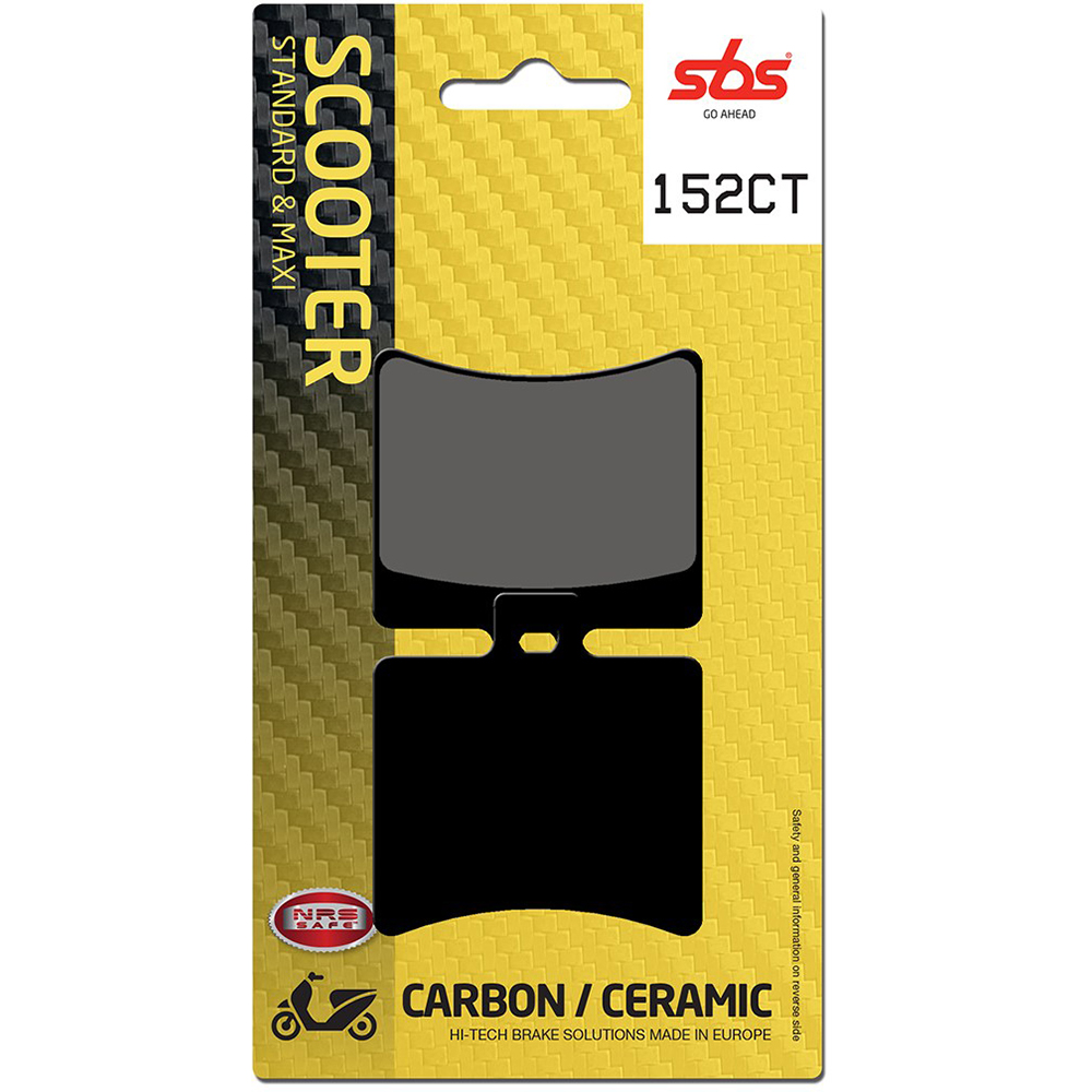 SBS - Plaquettes de frein 152CT (747)