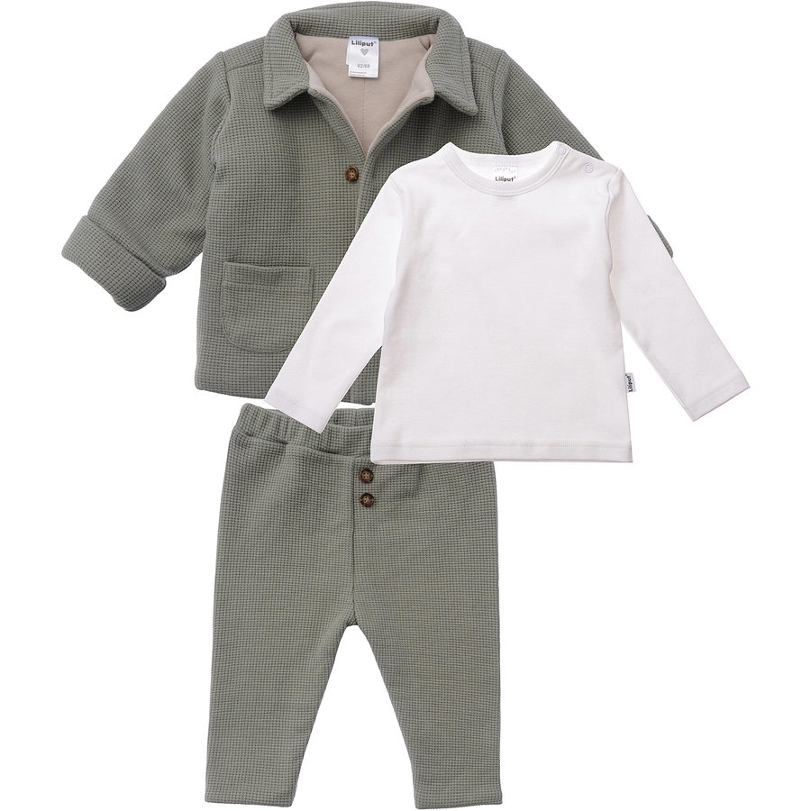 Liliput Erstausstattungs-Set oliv-weiss