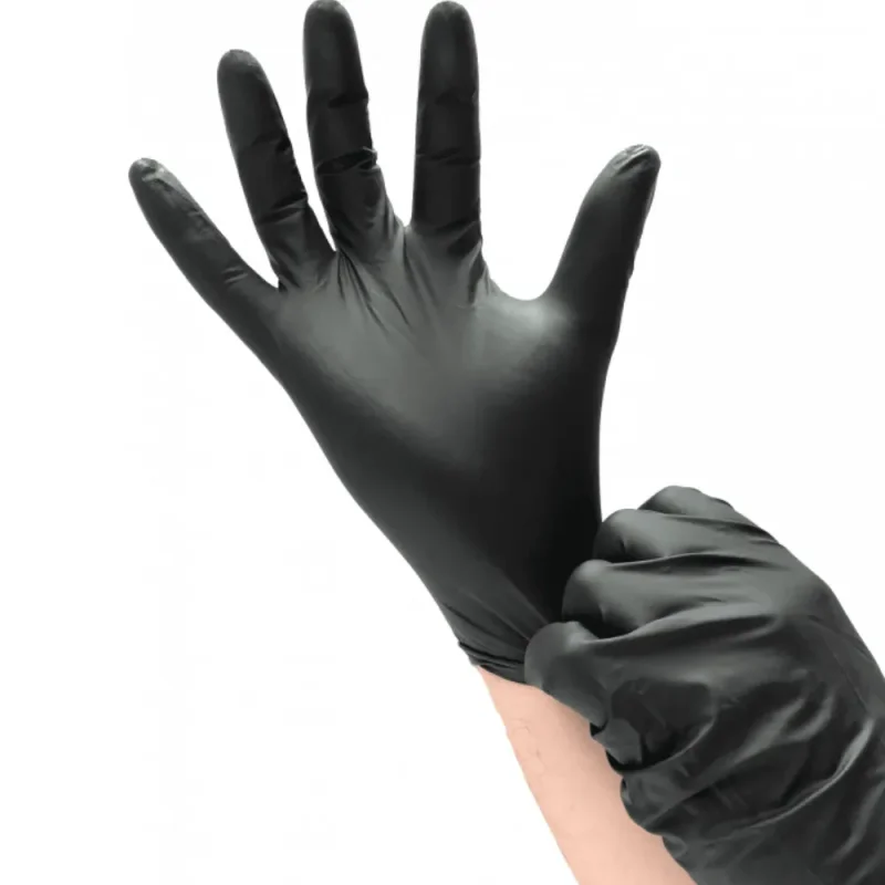 FILFA FRANCE - Gant nitrile non poudré - Noir - Taille S x300