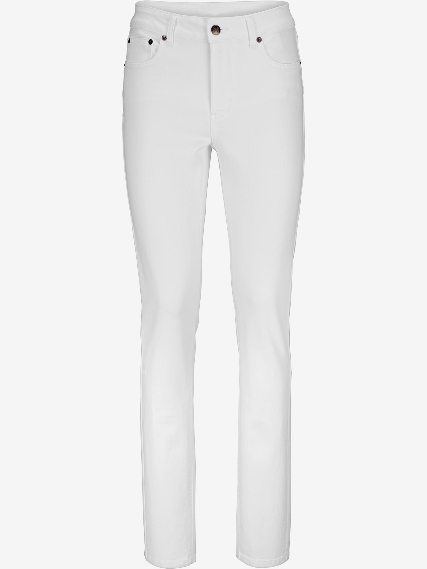 Jeans effet ventre plat coupe skinny tendance