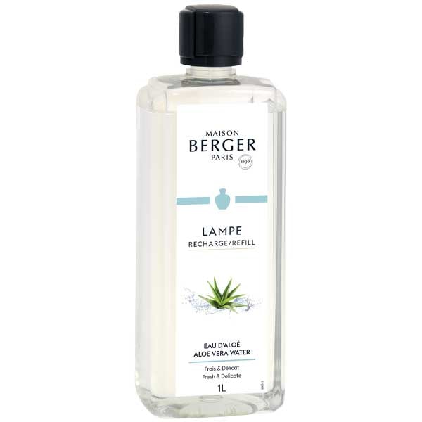 Recharge parfum pour lampe - Eau Aloé 1 L