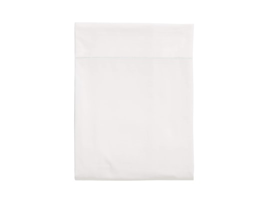 TERRE DE NUIT - Drap plat 100% coton blanc 240x310 cm