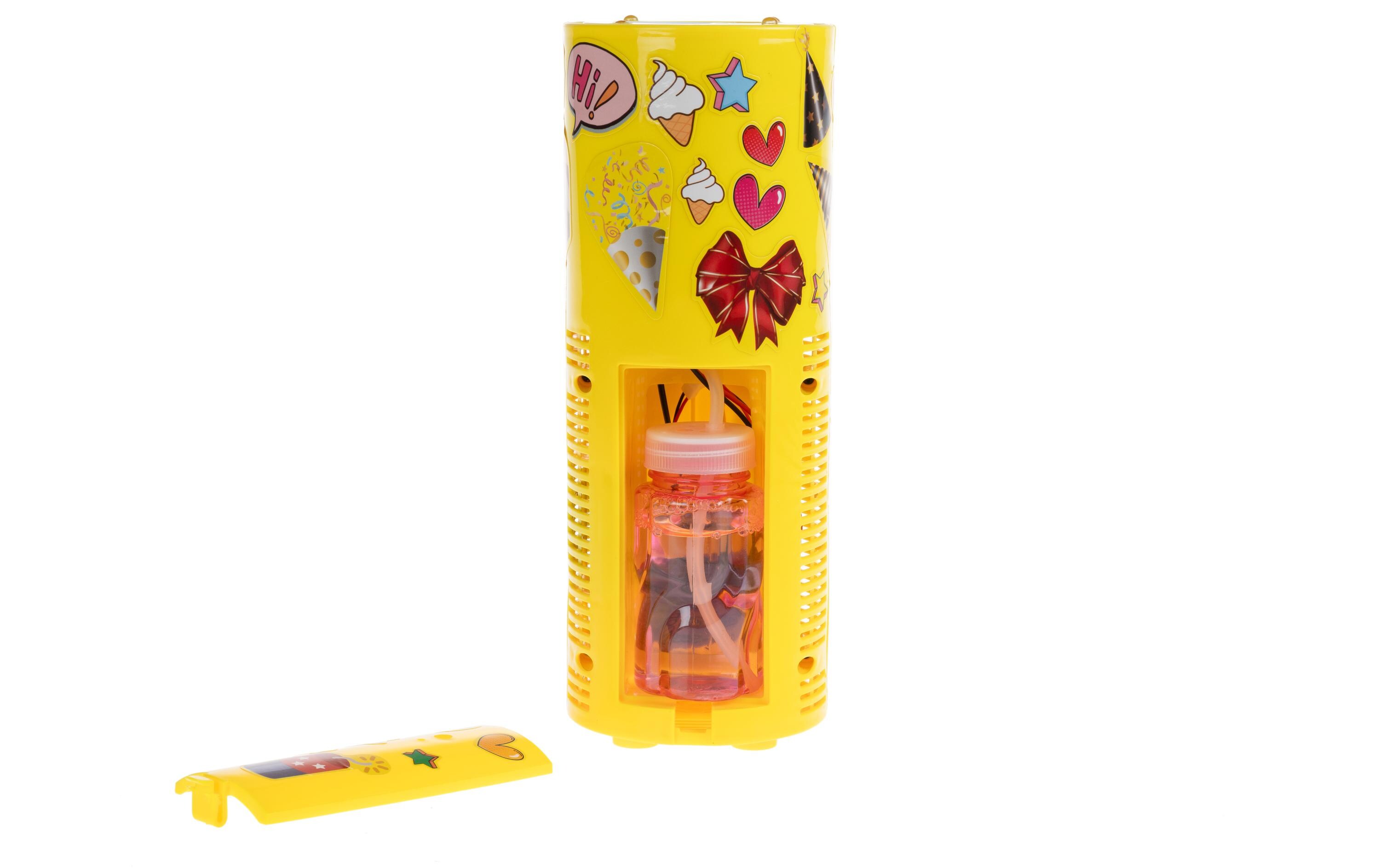 Partyaccessoire Seifenblasenmaschine GelbMaschine für Seifenblasen