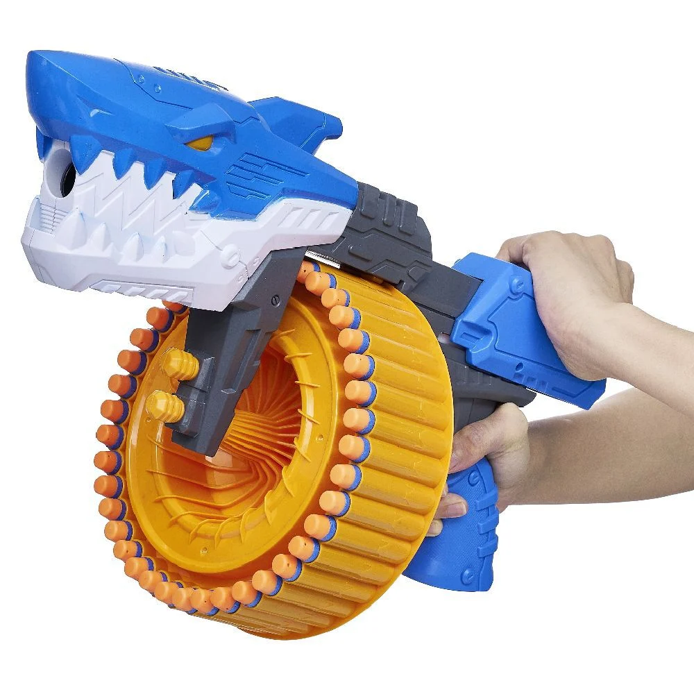 Pistolet requin chargeur 40 fléchettes