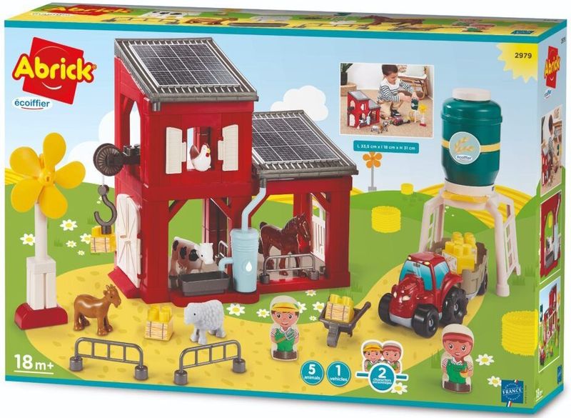 Smoby - Abrick Organic Farm - Constructiespel - Biologische Boerderij
