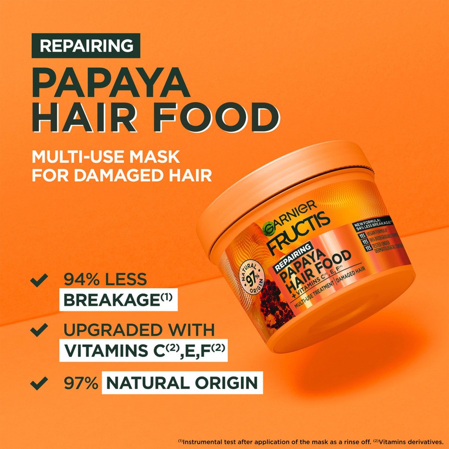 Garnier Fructis Hair Food Papaya Mask 400ml