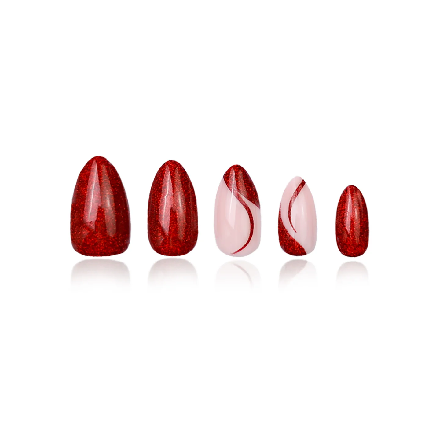 DUFFBEAUTY  Space Cherry press on negle