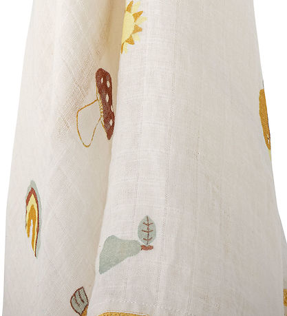 Bloomingville Mini Babyt?ppe - 100x80 cm - Agnes - Hvid