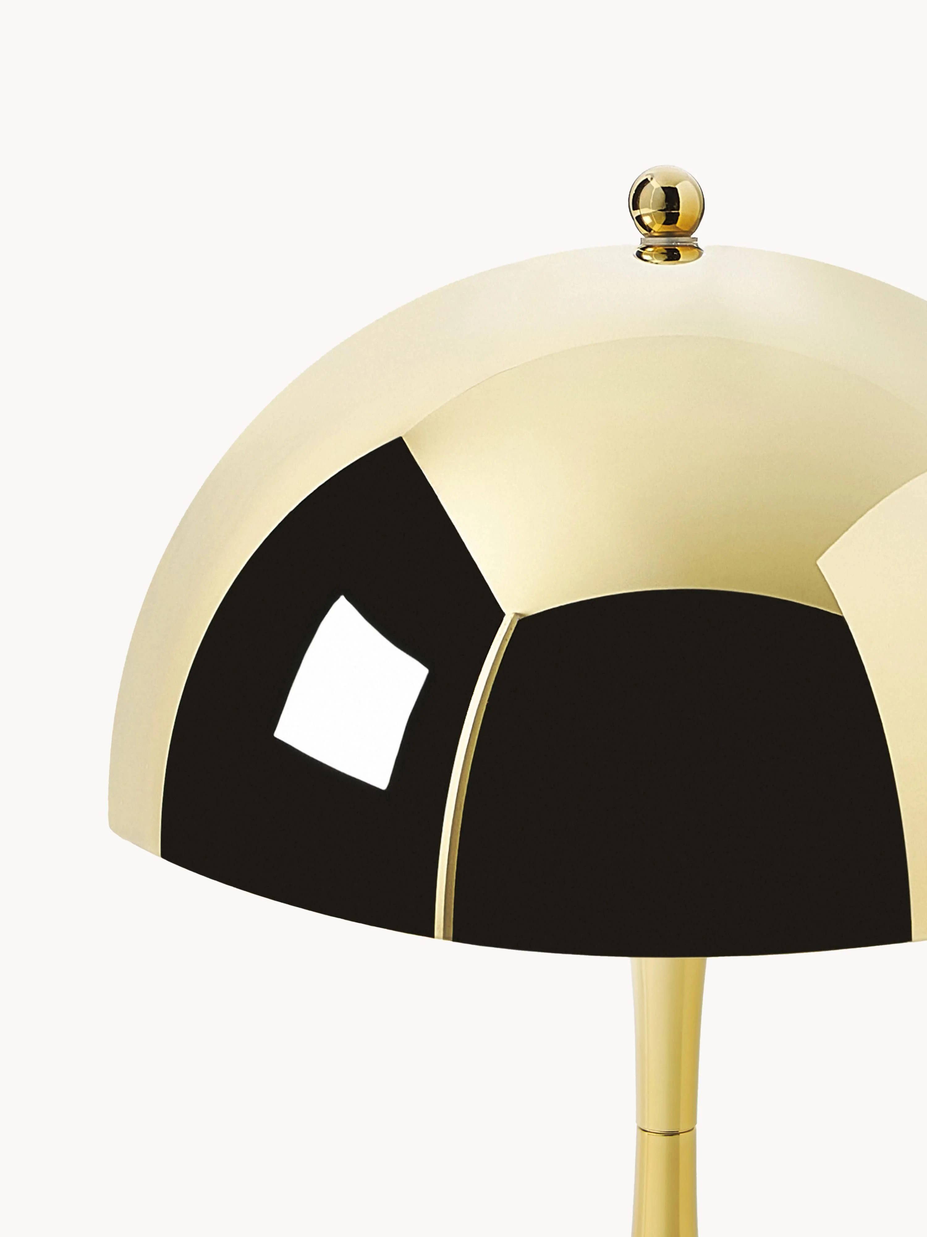 Draagbare dimbare LED tafellamp Panthella 160, design Verner Panton