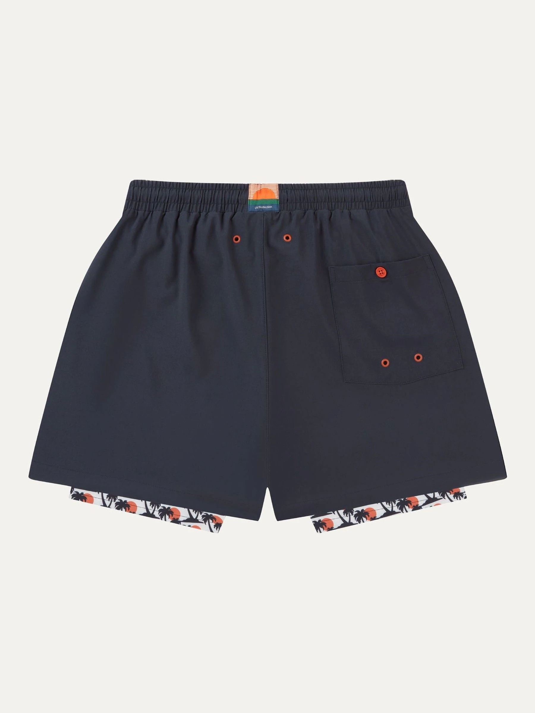 Donkerblauw - Sealskinz Southwood Quick Dry Plain Swim Shorts