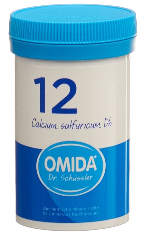 Omida Nr12 Calcium sulfuricum Tabl 6 D Ds 100 g