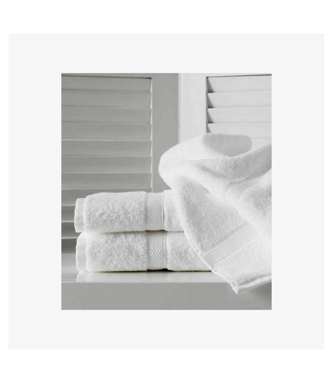 Belledorm - Serviette de bain HOTEL MADISON (Blanc) (Taille unique) - UTBM216