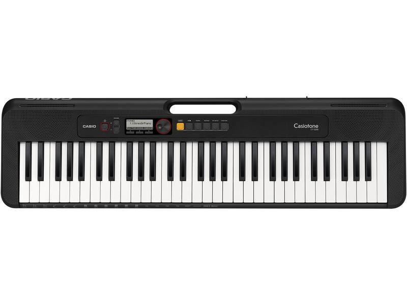 Casio Keyboard CT-S200BK Schwarz Portables Keyboard für den Einsatz zu Hause, im Musikstudio oder unterwegs