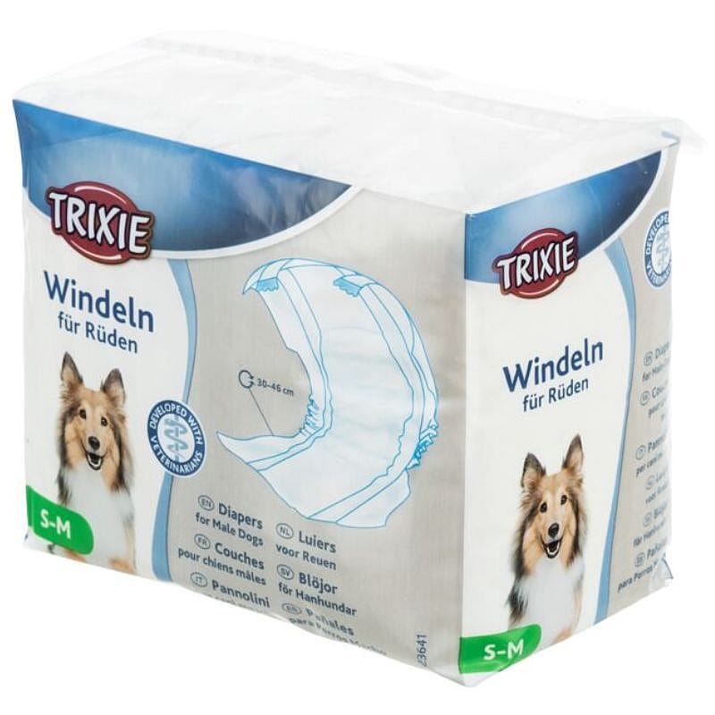 Trixie Luiers voor Reuen 12 stuks Hond | Maat S/M | 13745